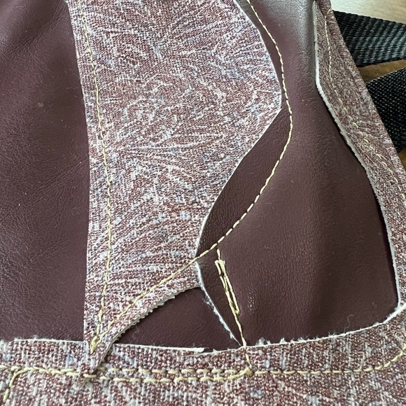 Handcrafted Extra Large Commercial Upholstery Tote with Long Shoulder Strap - Picture 5 of 11